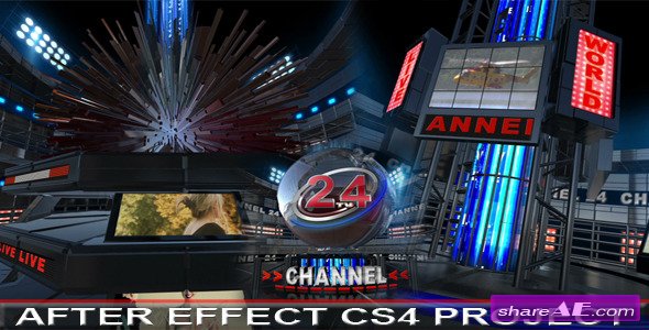 Broadcast Design TV Opener - After Effects Project (Videohive)