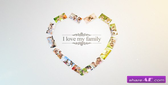 Photo Family Gallery - After Effects Project (Videohive)