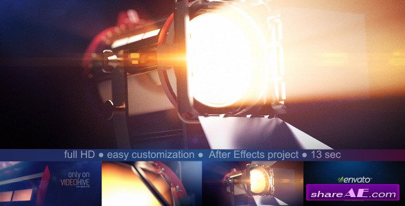 Film Light Logo Reveal - After Effects Project (Videohive)