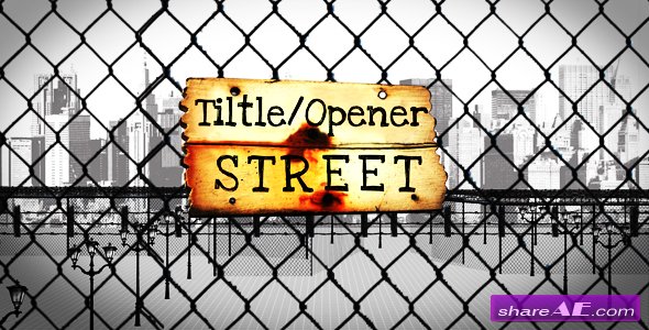 Title Opener Street - After Effects Project (Videohive)