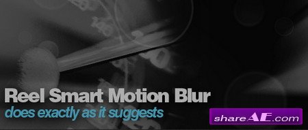 ReelSmart MotionBlur Pro v5.0.1 for After Effects - WIN64 (REVisionFX)