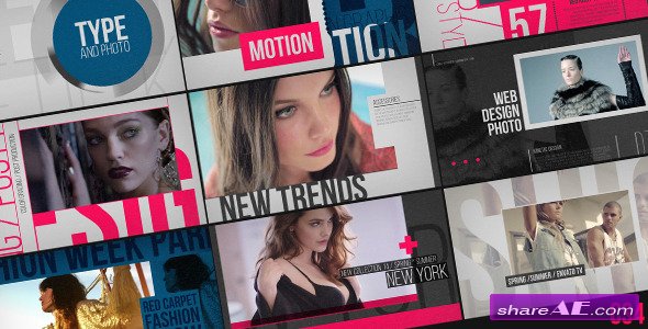 Type and Photo - After Effects Project (Videohive)