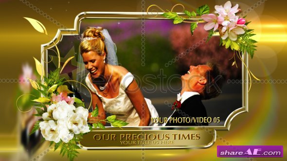 Rotating Photos Wedding Montage - After Effects Project (RevoStock)