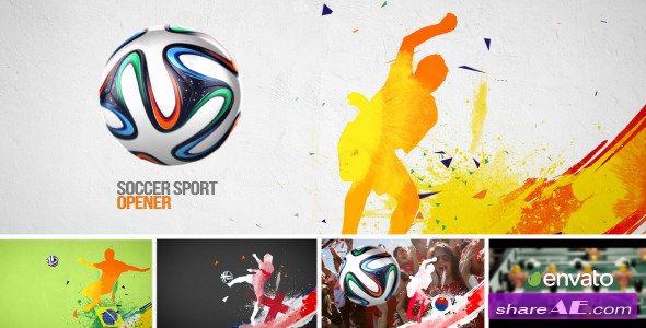 Soccer Sport Opener - After Effects Project (Videohive)