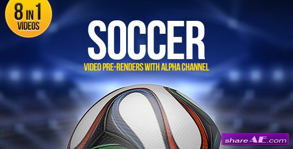Soccer Ball Brazil 8in1 - Motion Graphic (Videohive)