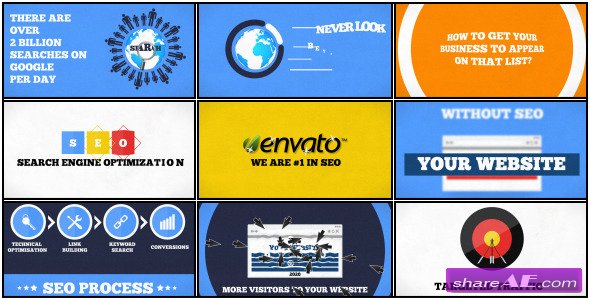 SEO Promotion V.2 - After Effects Project (Videohive)