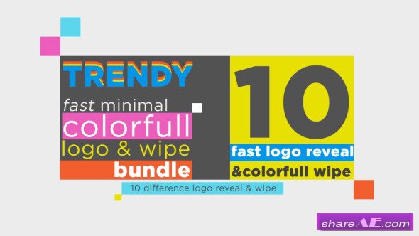 Fast Logo Reveal And Wipe Bundle - After Effects Project (Videohive)