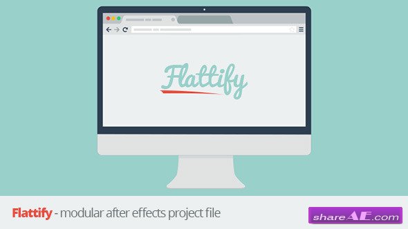 Flattify - Modular - After Effects Project (Videohive)