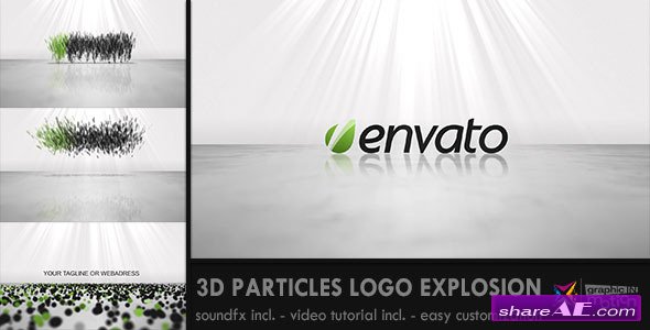3D Particles Logo Explosion - After Effects Project (Videohive)