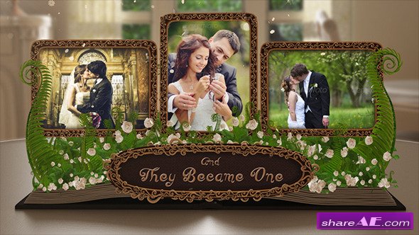 Wedding Album Pop up Book - After Effects Project (Videohive)