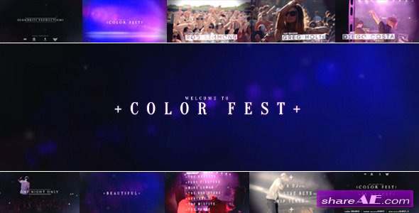 Color Festival - After Effects Project (Videohive)