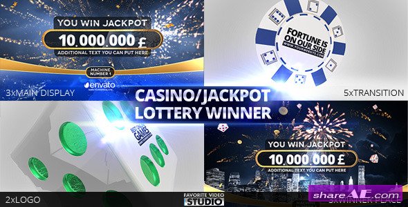 Casino/Jackpot/Lottery Winner - After Effects Project (Videohive)