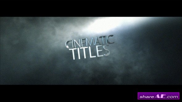 Cinematic Title - After Effects Project (Videohive)