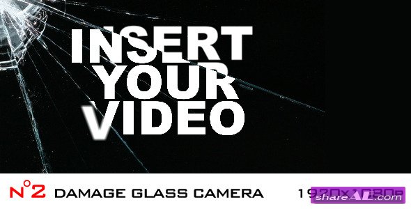 Damage Glass Camera - 2 elements - After Effects Project (Videohive)