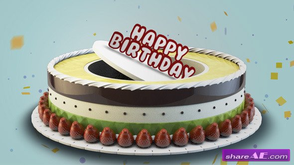after effect birthday project free download