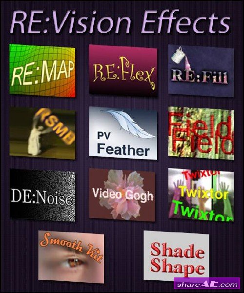 re vision plugins after effects cs4 free download
