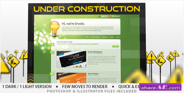 Under Construction - After Effects Project (Videohive)