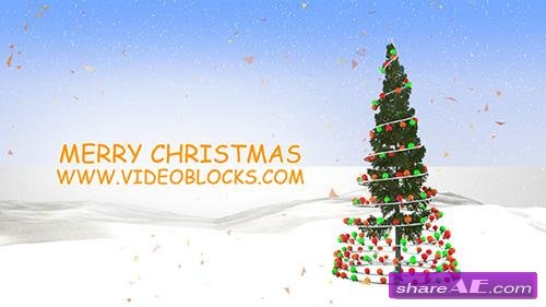 Rockin Around the Christmas Tree - After Effects Project (VideoBlocks)