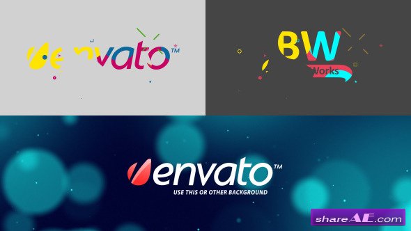 Paint Blobs Logo Opener - After Effects Project (Videohive)