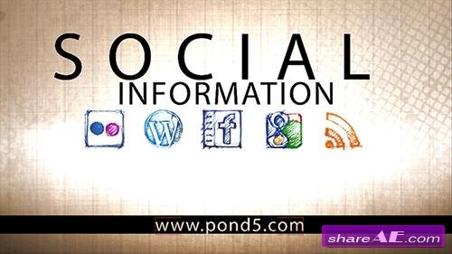 Social Information - After Effects Project (Pond5)