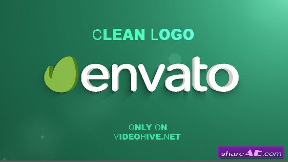 Clean Logo (4 in 1) - After Effects Project (Videohive)