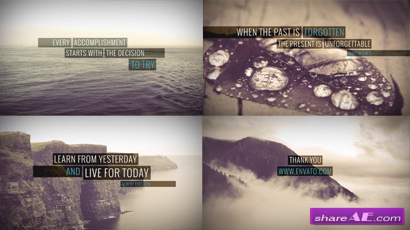 Minimal Quotes - Image/Video - After Effects Project (Videohive)