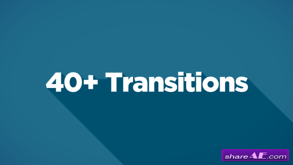 40+ Transitions - Motion Graphics (Videohive)