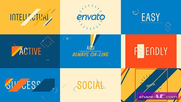 Colorful Intro - After Effects Project (Videohive)