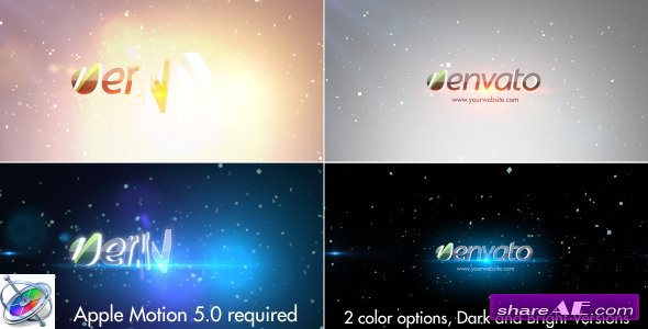 Simple Quick Logo-Motion Project - Apple Motion Templates (Videohive)