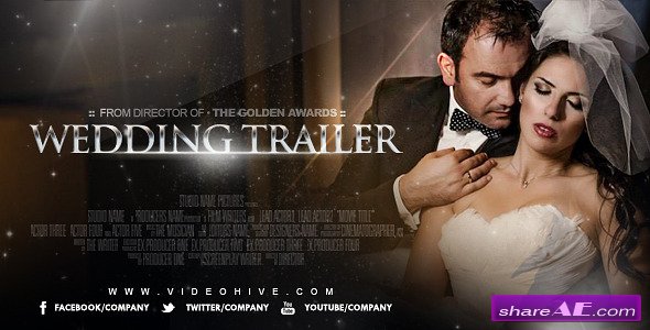 Wedding Trailer 8278783 - After Effects Project (Videohive)