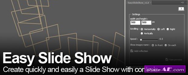 Easy Slide Show v1.1 (Aescripts)