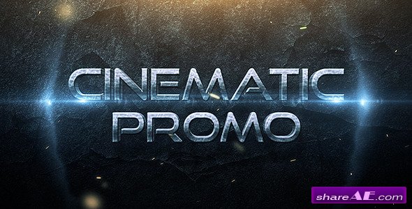 Cinematic Promo Trailer After Effects Project Videohive Free 