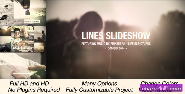 Lines Slideshow - After Effects Project (Videohive)