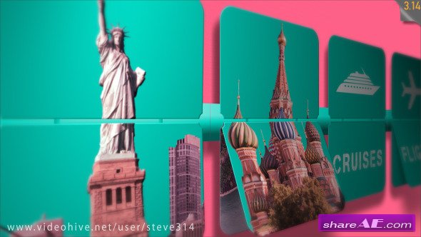 Travel Agency / Travel Services Intro - After Effects Project (Videohive)