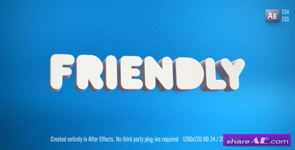 Friendly - After Effects Project (Videohive)