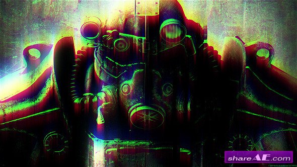 Glitch Twitch RGB TV Noise - After Effects Project (Videohive)