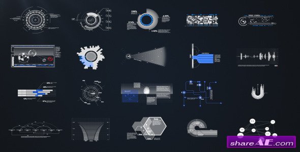 HUD & Infographic Elements - Project For After Effects (Videohive)