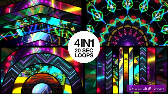 Mixed Stage Visuals - Motion Graphic (Videohive)