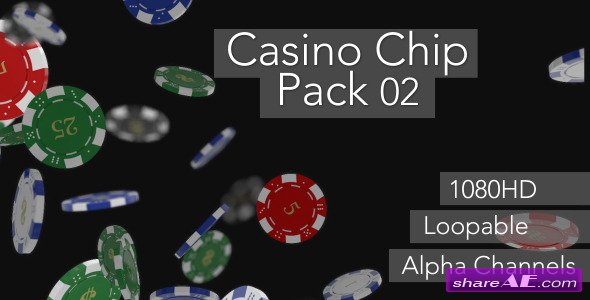 Casino Chip Pack 02 - Motion Graphic (Videohive)