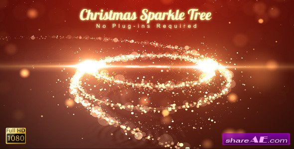 Christmas Sparkle Tree - After Effects Project (Videohive) » free after effects templates ...