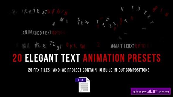 Animated Text - After Effects Presets (Videohive)