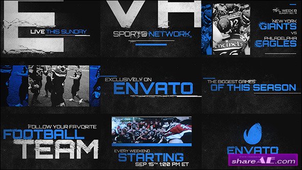 Grunge Sports Promo - After Effects Project (Videohive)