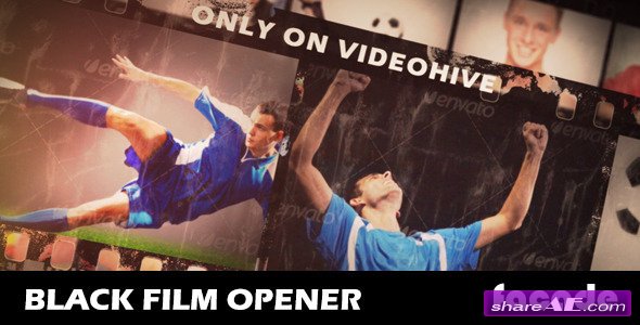 Black Film Opener - After Effects Project (Videohive)