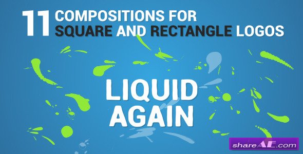 Liquid Logo Reveal Again - After Effects Project (Videohive)
