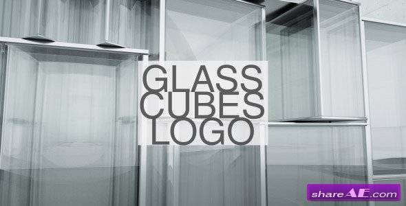 Videohive Glass Cubes Logo Reveal - After Effects Project