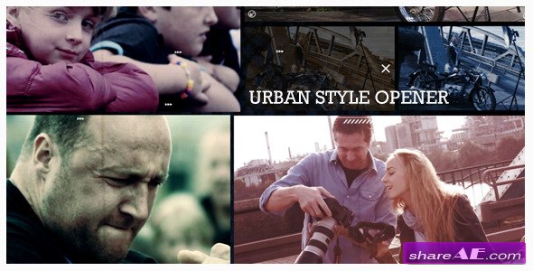 Videohive Urban Style Opener - After Effects Project