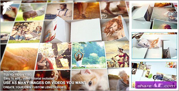 mosaic photo reveal videohive free download after effects templates