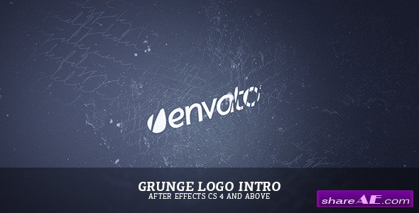Videohive Grunge Logo Intro - After Effects Project