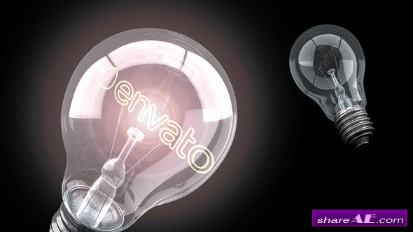 Videohive Bright Idea Light Bulb Logo - After Effects Project