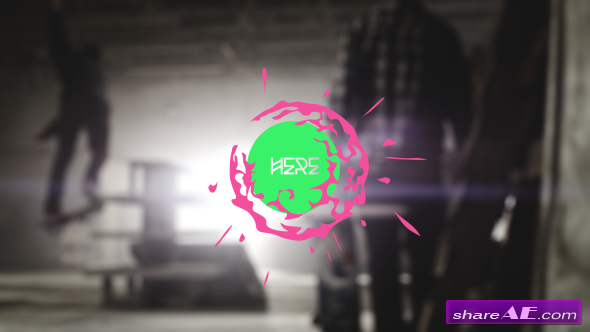 Videohive Extreme Rebel Logos - After Effects Project